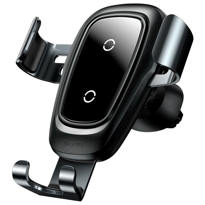 Baseus Metal Wireless Charger Gravity Car Mount (Air Outlet Version)