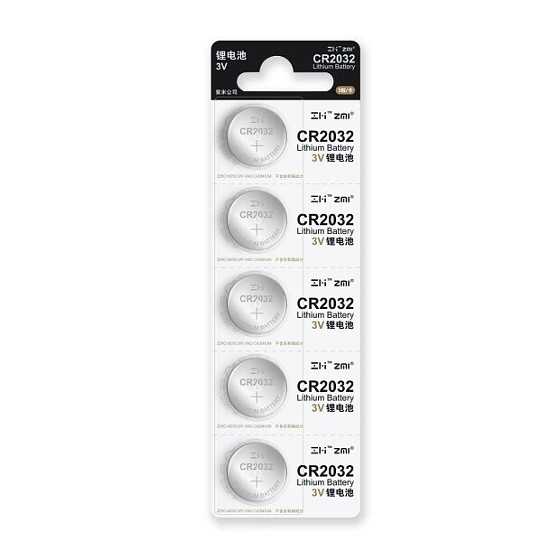 Кнопка ZMI батарея 5 таблеток в CR2032 - 2