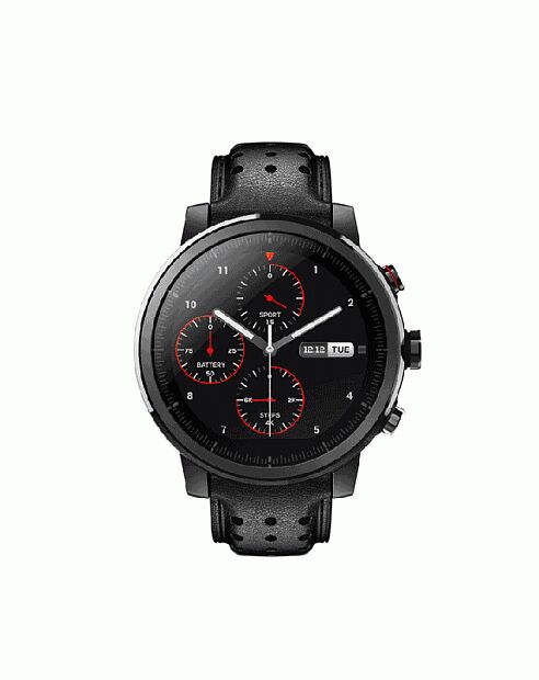Умные часы Amazfit Stratos 2s Premium Edition (Black/Черный) - 3