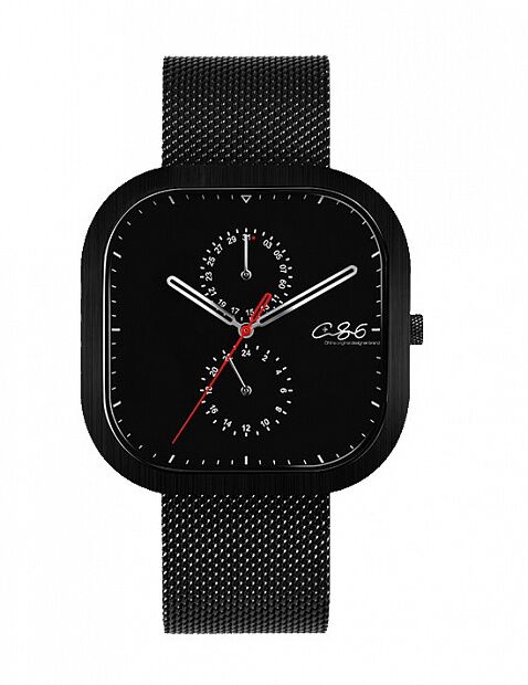 Механические часы C+86 Poems And Distant Guartz Watches (Black/Черный) 