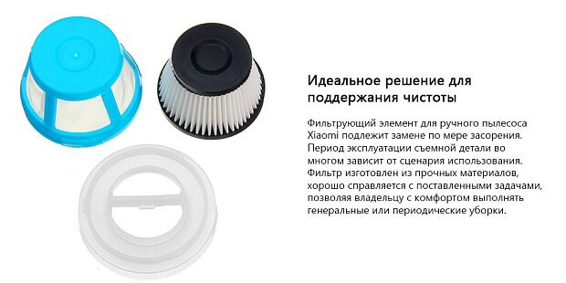 Фильтр Coclean Hepa для пылесоса Cleanfly FVQ Portable Vacuum Cleaner : отзывы и обзоры - 5