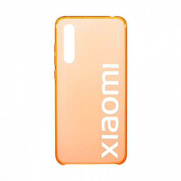 Силиконовый чехол для Xiaomi Mi 9 Lite / CC9 Silicone Case (Orange/Оранжевый) 