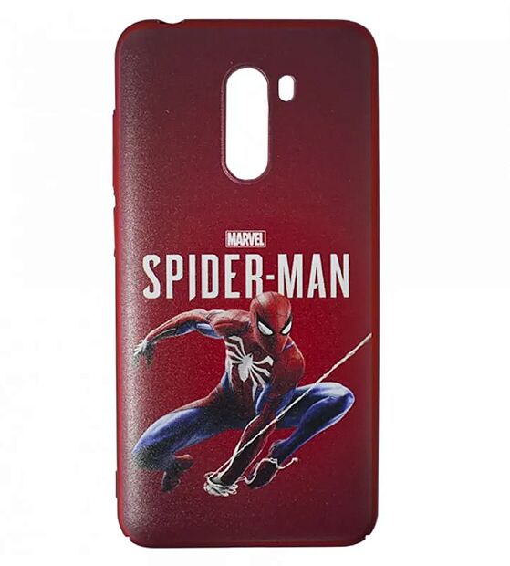 Защитный чехол для Pocophone F1 Spider-Man Marvel (Red/Красный) : характеристики и инструкции - 4