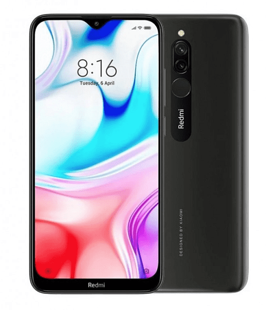 Смартфон Redmi 8 32GB/3GB (Black/Черный) - 1